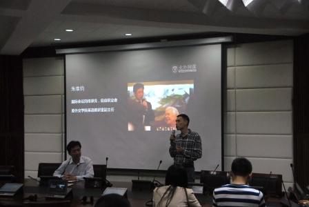 资深译员朱维钧来pg娱乐讲座-高翻学院-2016.05.09-照片01